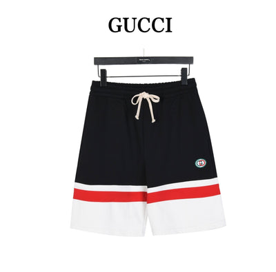Gucci inspired Bold Stripe Athletic Shorts - Classic Meets Contemporary